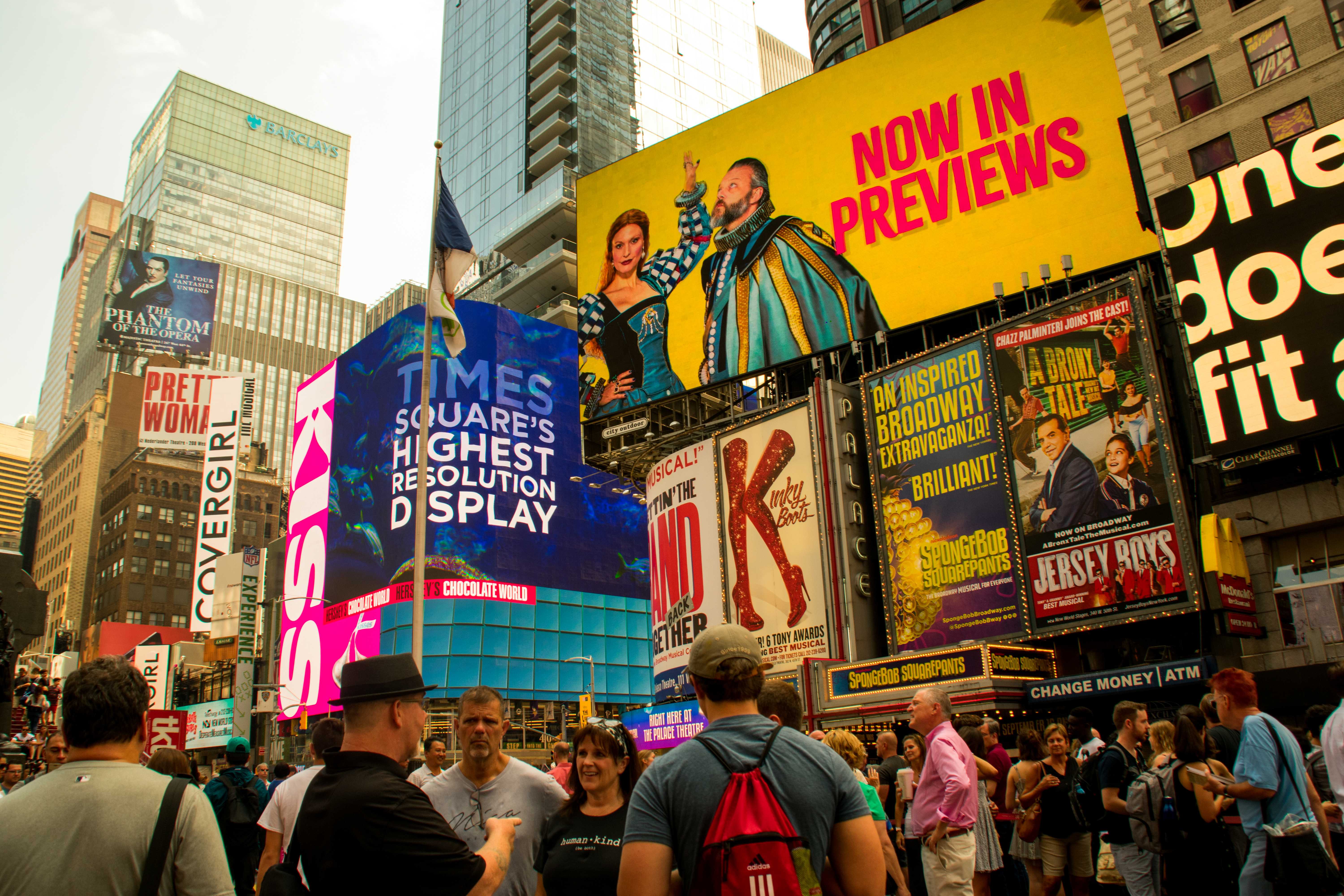 Times Square in NYC