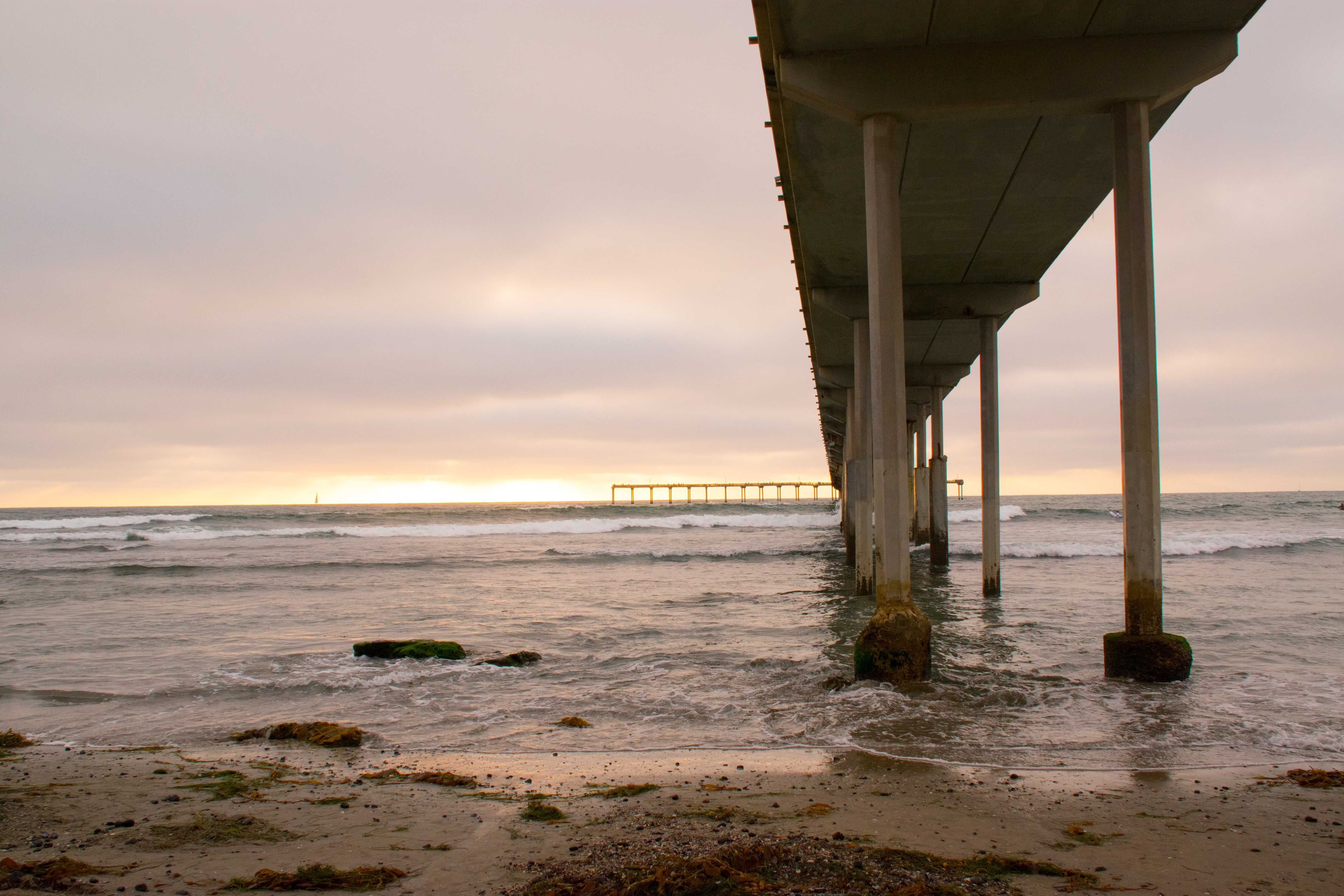 Under a bridge in California