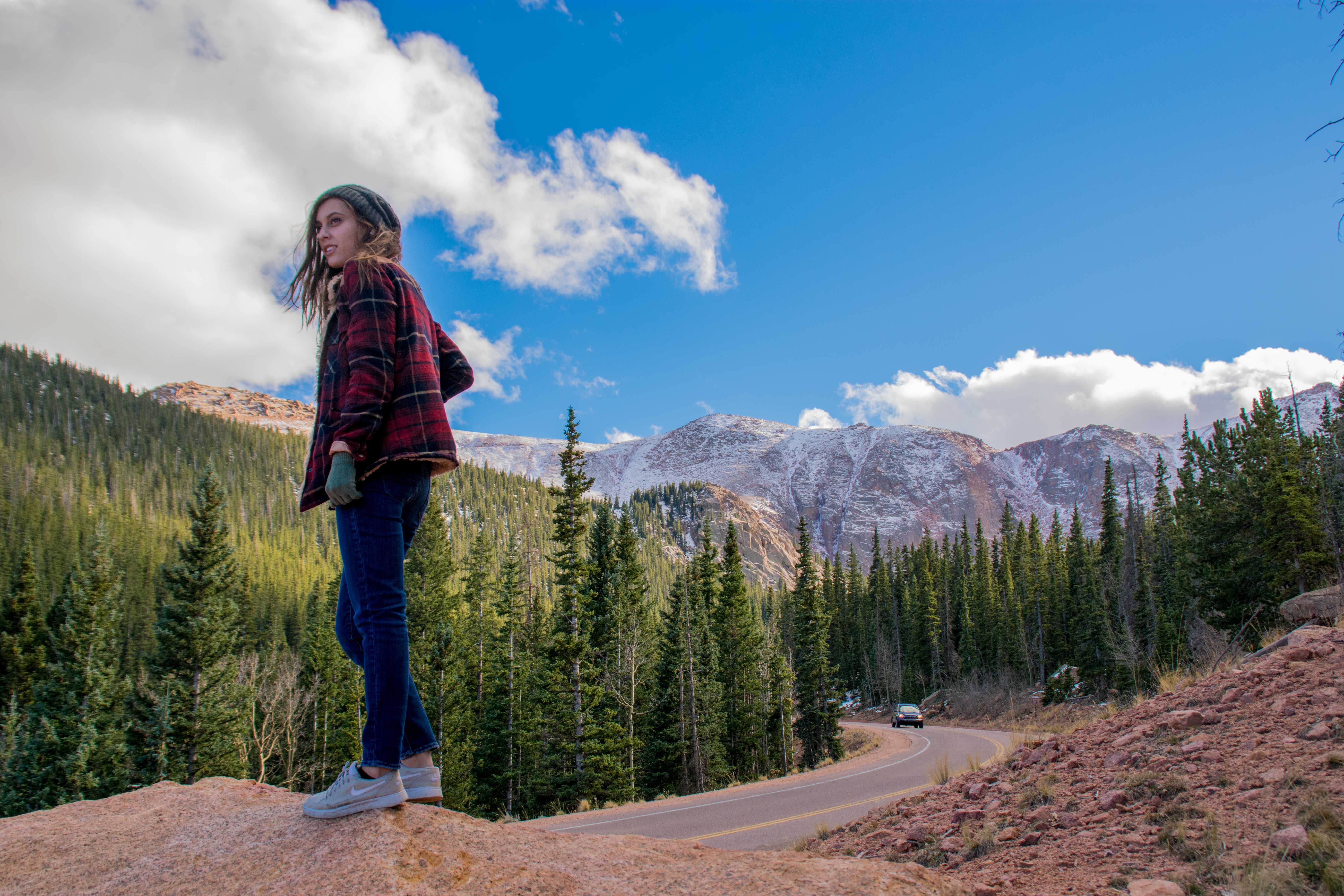 Me hiking in Colorado