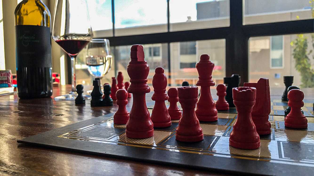 Chess board in Westbottoms